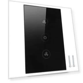 Smart Touch Switch WiFi Fan — Ceiling Fan Wall Controls, Neoglint