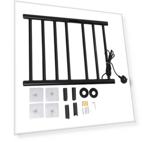 Smart Towel Warmer with Curved Digital Display — Towel Warmers, Vestidos