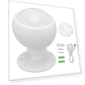Wireless PIR Motion Detector with LED Reminder — Motion Sensors, Vestidos