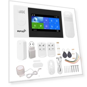 4.3-inch Touchscreen TFT Display Security Alarm — Smart Home Security, GoolRC
