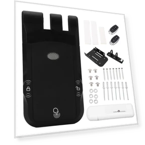 Electronic Lock Dual System Dual Motor Remote Control Keyless Lock — Smart Home Security, GoolRC