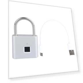 Fingerprint Padlock — Padlocks & Hasps, GoolRC