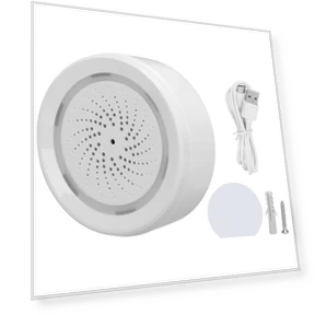 Smart Alarm Temperature Humidity Monitor — Smart Home Security, GoolRC