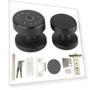 Smart Digital Door Handle with Keypad — Deadbolts, GoolRC