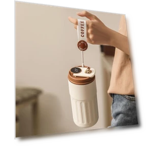 Smart Thermocup with LCD Display — Beverage Warmers, Car Periphery