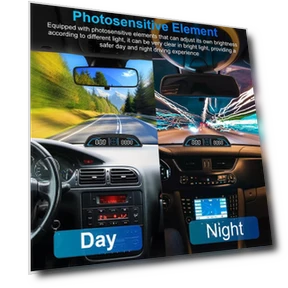 Automatic Speedometer Head Up Display — Navigation & GPS Accessories, Beatury Whp