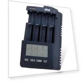 Digital Smart 4-Slot LCD Charger — Chargers, QQs
