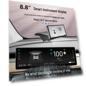 Improved LCD Instrument Cluster with OTA Smart Control CarPlay Integration — Car Accessories & Gadgets, All gears