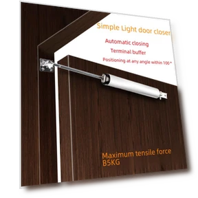 Silent Pneumatic Automatic Door Closer — Door Closers, TopSky