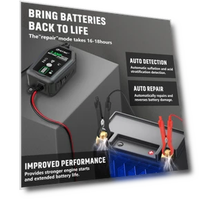 Smart Battery Charger Automatic — Chargers, MAOZUA01