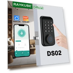Smart Lock with Fingerprint — Smart Home Security, RAYKUBE