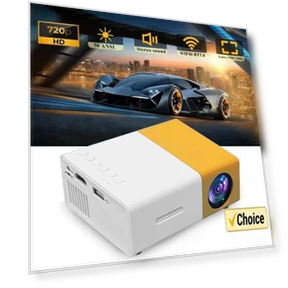 Smart Projector WiFi Auto Focus Bluetooth Android LED HD — Home Theater Projectors, GBGB