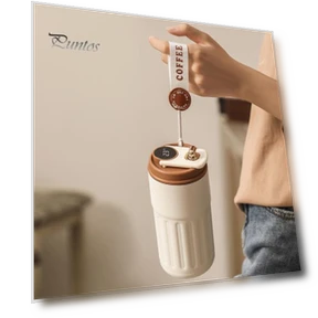 Smart Thermocup with LCD Display — Beverage Warmers, Kitchen artifact