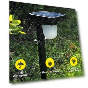 Solar Light Outdoor Garden LED Solar Landscape Spotlights — Garden Illumination, Explorer Outdoors