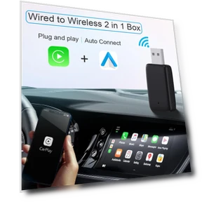 Wireless CarPlay Adapter — Stereo Receivers, Polaris star