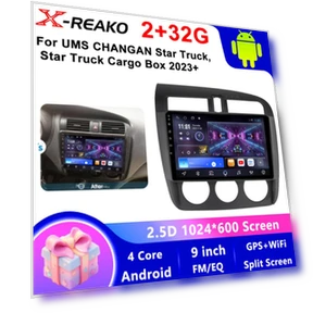 Wireless Carplay Android Auto Multimedia Player — Stereo Receivers, X-REAKO Global Car Radio