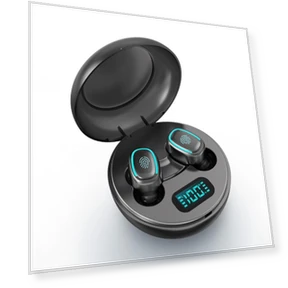 Wireless Earbuds with Bluetooth Support — In-Ear Headphones, minmin005