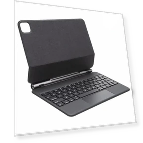 Bluetooth Keyboard Leather Case with Touchpad — Keyboard Cases, Sunsky-Spare Parts