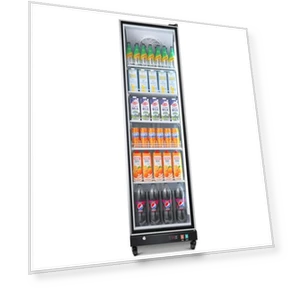 Commercial Beverage Refrigerator with Glass Door — Mini Fridges, BODEGA