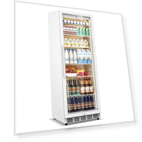 Commercial Refrigerator with Glass Door Display — Drink Coolers, Tylza