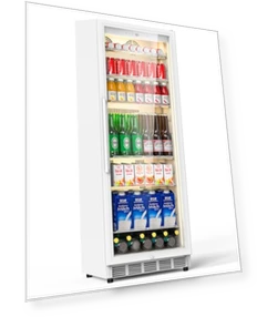 Display Beverage Fridge with Glass Door — Drink Coolers, Velivi