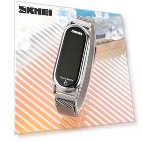 Fashion LED Touch Couple Watches — Timepieces, Skmei