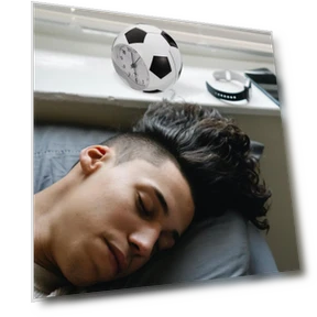Football Alarm Clock Night Light — Clocks, Daily necessities-V