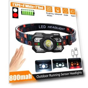 IR Motion Sensor Headlamp — Flashlights, LIUXING Fire Portable Lighting