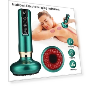 Rechargeable Electric Gua Sha Massager — Blackhead & Blemish Removers, WishLucky