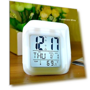 Safe and Practical LED Clock — Clocks, Daily necessities-V