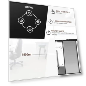 Single Serve Coffee Machine — Coffee & Espresso Combos, SIFENE