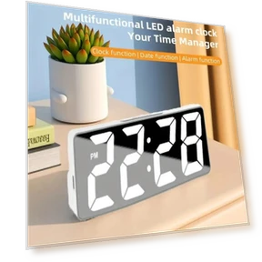 Smart LED Alarm Clock — Alarms & Clocks, Daily necessities-V