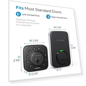 Smart Lock with App Control — Padlocks & Hasps, ULTRALOQ