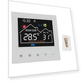Smart Thermostat Touchscreen — HVAC Controls, Tooarts