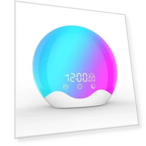 Sunrise Alarm Clock with Touch Control — Alarms & Clocks, Daily necessities-V