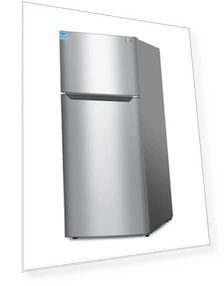 Top Mount Refrigerator with Freezer — Mini Fridges, BLACK+DECKER