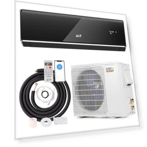 Wifi Enabled Mini Split Air Conditioner & Heater — Cooling Solutions, COSTWAY