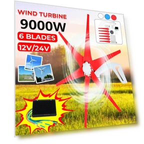 Wind Turbine Generator — Solar & Wind Power, Ideal World