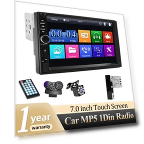 7-inch 1 Din Car Radio MP5 Multimedia Player — Stereo Receivers, JOHO - CarGear