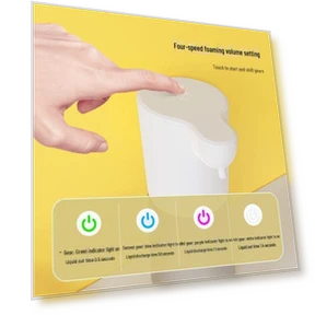 Automatic Induction Soap and Sanitizer Dispenser — Care Dispensers, WoW Home