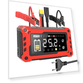 Automotive Charger Booster with Touch Screen — Battery Chargers, JadeBamboo Chargers Warehouse