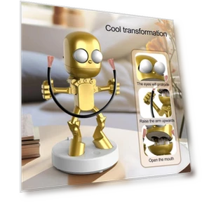 Cartoon Robot LED Night Light — Night Lights, Outdeer