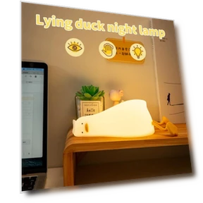 Dimmable Silicone Duck Night Light — Lamps & Shades, TOP-MALL-001