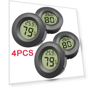 LCD Digital Thermometer Hygrometer — Home Climate Control, TOP-MALL-001