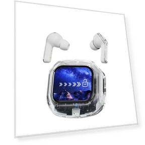 LCD Touch Screen TWS Wireless Headphones — In-Ear Headphones, pffee Phone Accessories