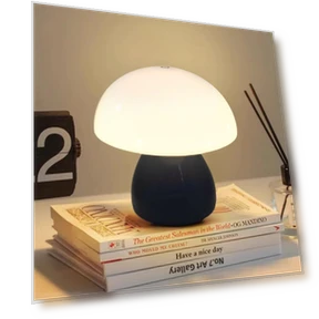 LED Mushroom Table Lamp — Lamps & Shades, happy8