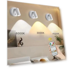 Magnetic Base USB Rechargeable LED Wireless Wall Light — Book Lights, Darling Child Boutique