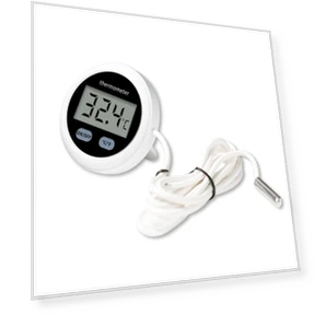 Mini Round Digital Thermometer — Thermometers, TOP-MALL-001