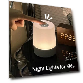 Rechargeable Touch Night Light — Night Lights, TOP-MALL-001