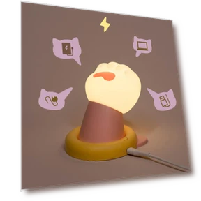 Silicone Night Light with Clap Control — Lamps & Shades, Warmya